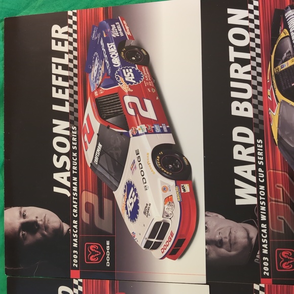 Nascar Mini Poster Bundle Some Signed by Drivers - Picture 4 of 16